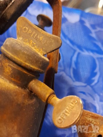 Стара масльонка и бензинова лампа, снимка 9 - Антикварни и старинни предмети - 36797365