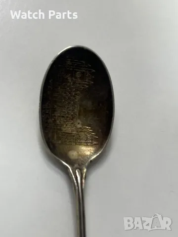 Сребърна виличка и лъжичка, снимка 6 - Антикварни и старинни предмети - 49892311