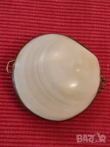 Кутийка за бижута, портмоне от мидени черупки. , снимка 2 - Антикварни и старинни предмети - 49750122
