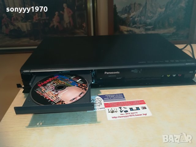 PANASONIC DMR-EX72S DVB HDD/DVD RECORDER, снимка 3 - Плейъри, домашно кино, прожектори - 28858774