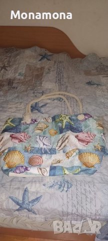Намалена - плажна чанта , снимка 2 - Чанти - 37838384