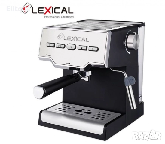 Кафемашина – Еспресо и капучино с млечна пяна, неръждаема стомана