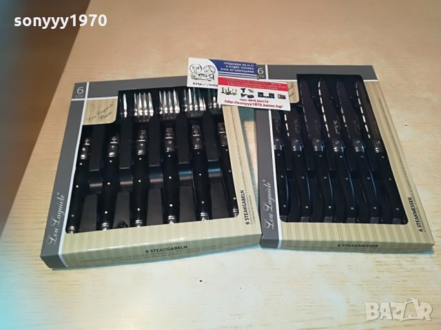 lou laguiole 6 вилици+6 ножа FRANCE 1006211939