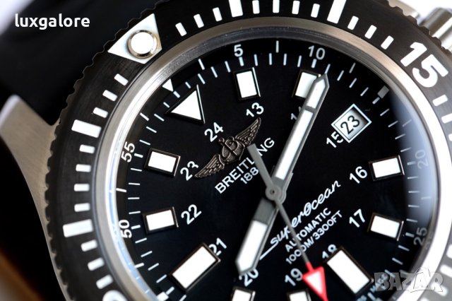 Мъжки часовник Breitling Superocean Special Black с автоматичен механизъм, снимка 6 - Мъжки - 43515179