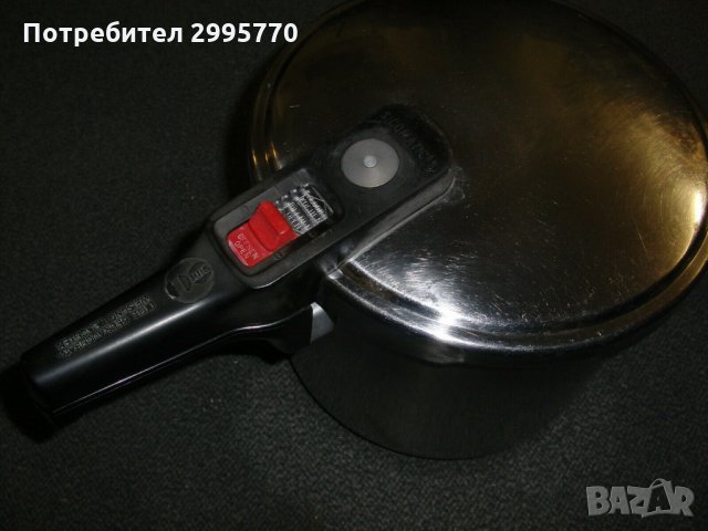 Тенджера под налягане Silit sicomatic S 5л., снимка 3 - Съдове за готвене - 32948820