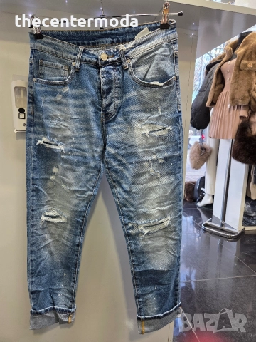 Мъжки сини дънки 