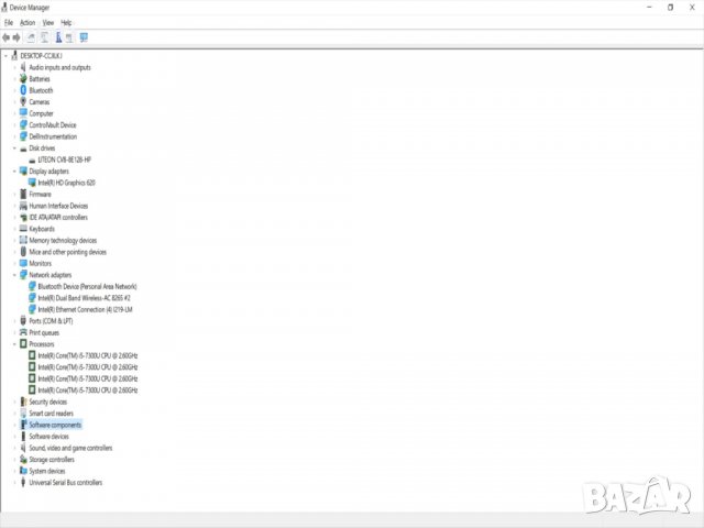 Лаптоп 15.6" DELL Latitude 5580 i5-7300U 2.6GHz/RAM 8GB DDR4/SSD 128GB/HDMI/Web-Камера, снимка 4 - Лаптопи за работа - 38735778