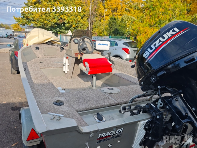 Алуминиева Американска лодка Tracker Super Guide V14 SC, снимка 4 - Воден транспорт - 49428955