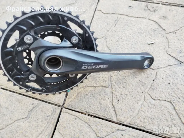 Дясна част от курбел 10 скорости за велосипед колело Shimano fc m 612