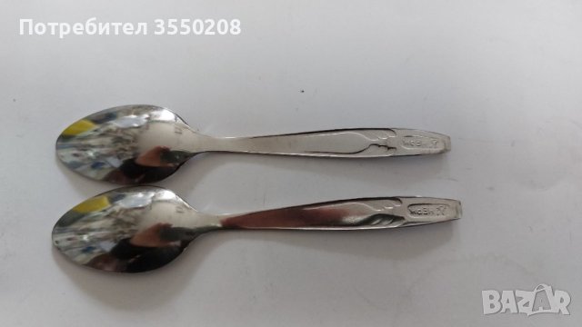 Малки лъжички, неръждавейка, снимка 3 - Прибори за хранене, готвене и сервиране - 43407584