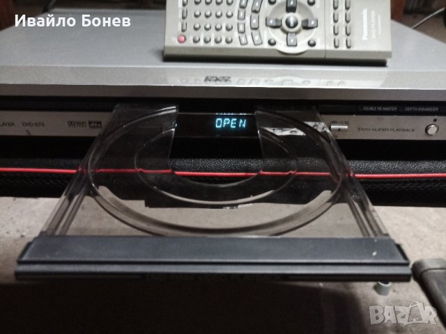  DVD Cd player Panasonic Dvd- s75, снимка 6 - Плейъри, домашно кино, прожектори - 39905590