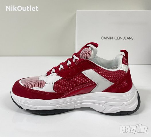 Calvin Klein Maya Red, снимка 2 - Кецове - 44014776