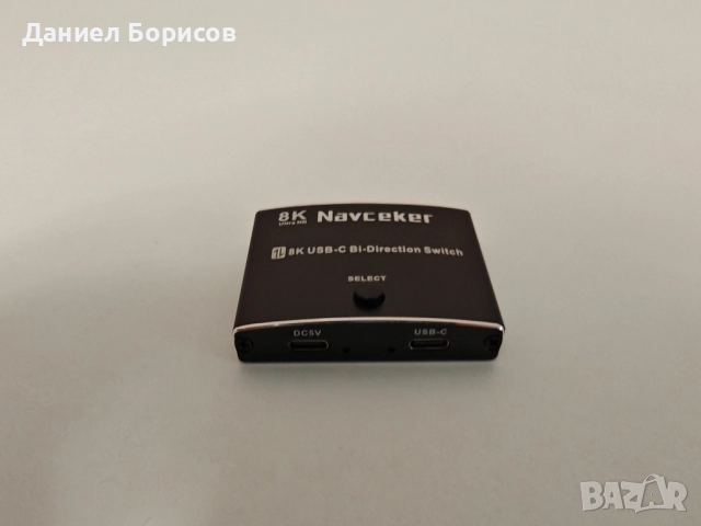 8K USB-C Bi-Direction Switch (1x2/2x1), Thunderbolt 4 и 100W PD, снимка 3 - Други - 52583526