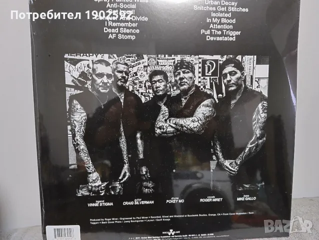  Agnostic Front ‎– Get Loud! Red Inkspot, снимка 2 - Грамофонни плочи - 48479148