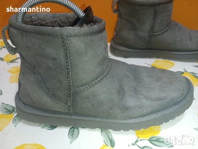 UGG Australia N 39 Кожени, снимка 2 - Дамски боти - 53375296