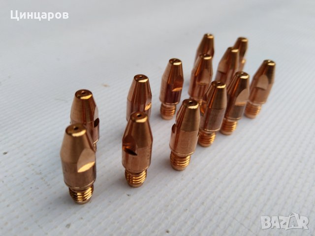 BINZEL контактна дюза CuCrZr М8x30,за тел 1мм.140.0316 , снимка 3 - Други машини и части - 27607580