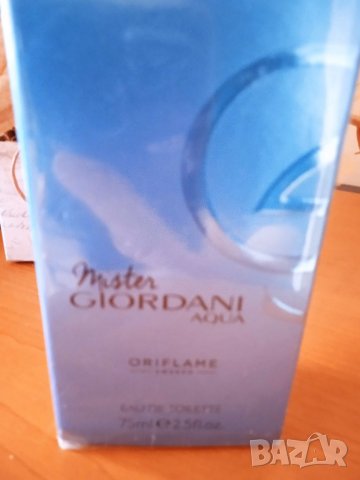  Mister Giordani Aqua ORIFLAME, снимка 3 - Мъжки парфюми - 39941358