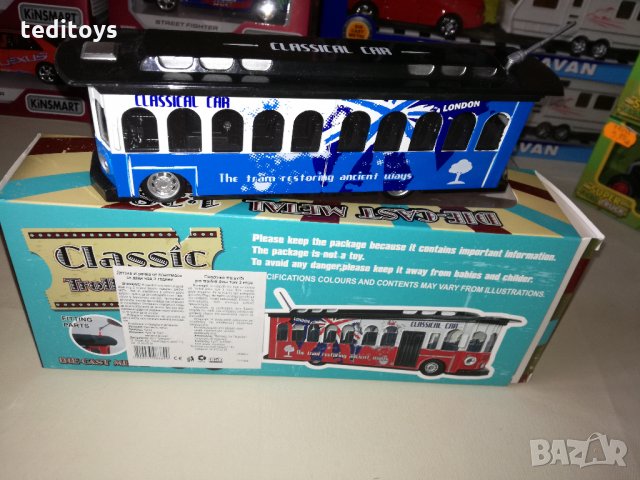 ТРАНВАЙ -1:28 - метален, снимка 3 - Коли, камиони, мотори, писти - 27428733