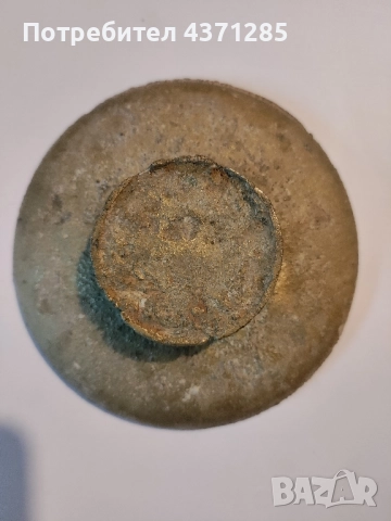 просфорен печат/печат за литургичен хляб/стар/бронз, снимка 3 - Други - 51954929