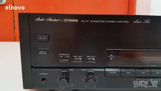 Стерео усилвател Fisher CA-P7, снимка 8 - Ресийвъри, усилватели, смесителни пултове - 28879743