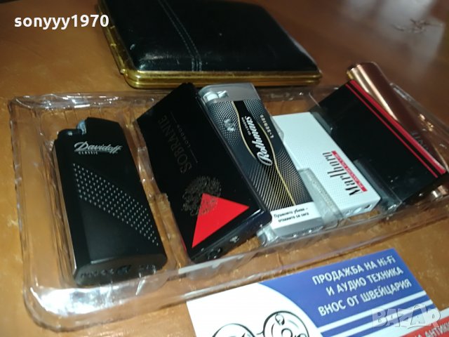 SOBRANIE & MARLBORO & DAVIDOFF & ROTHMANS, снимка 8 - Запалки - 28321231