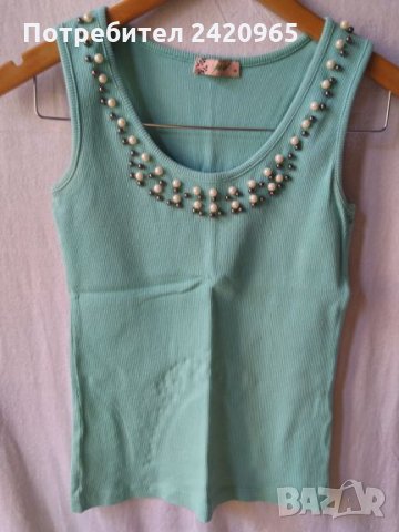 Geso потник с перли, снимка 1