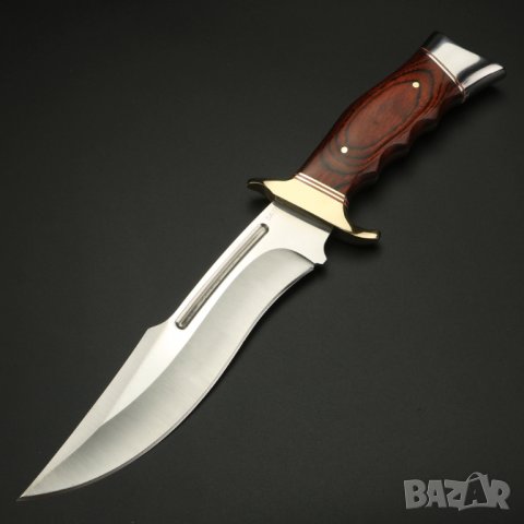 Тактически нож от висок клас със гард от месинг, снимка 2 - Ножове - 34738413