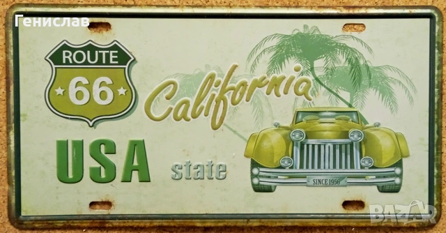 Метални табели ROUTE 66, снимка 12 - Колекции - 53538584