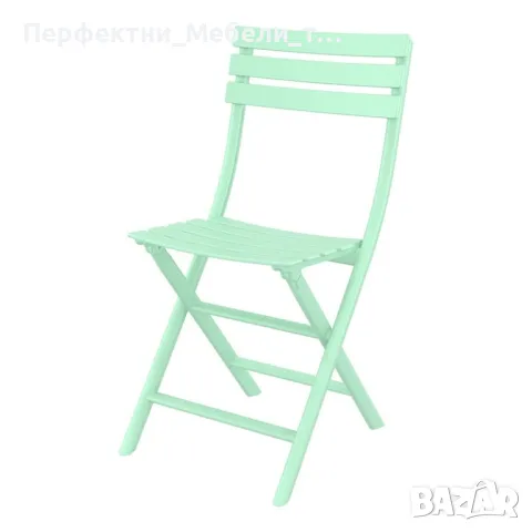 Красив сгъваем здрав полипропиленов стол с фибростъкло за тераса,балкон,веранда,занималня,детска 