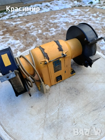 Немски монофазен шмиргел 450W - работещ 