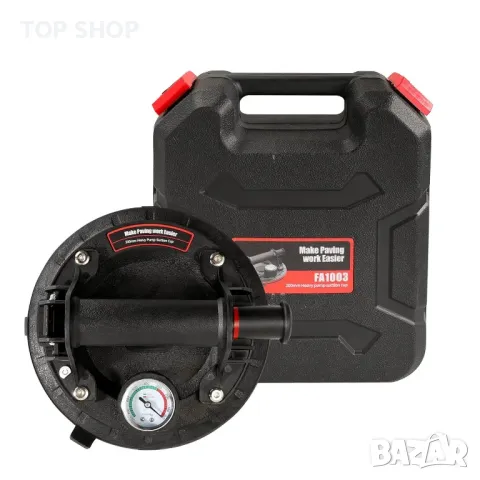 WeeGoo 20 см вендуза за повдигане на стъкло, с манометър, до 100 кг