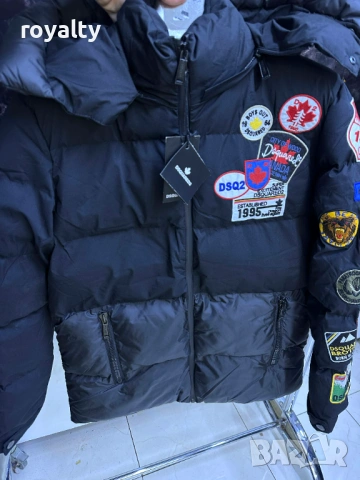 DSQUARED2 Мъжко Зимно Яке Реални Снимки , снимка 2 - Якета - 53295548