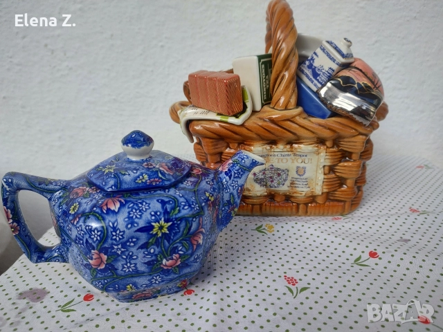 Рядък колекционерски чайник кошница за доставки Ringtons на Cardew, снимка 15 - Декорация за дома - 52718690