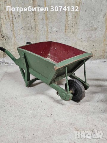 Ретро количка от дърво, снимка 2 - Секции и витрини - 44119027