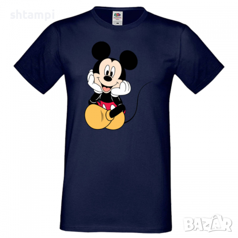Мъжка тениска Mickey Mouse 3 Подарък,Изненада,Рожден ден, снимка 5 - Тениски - 36576280