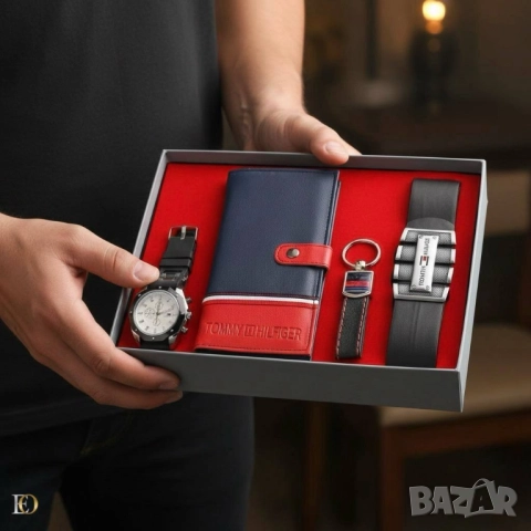 подаръчни комплекти tommy hilfiger louis vuitton gucci , снимка 9 - Подаръци за мъже - 51708644