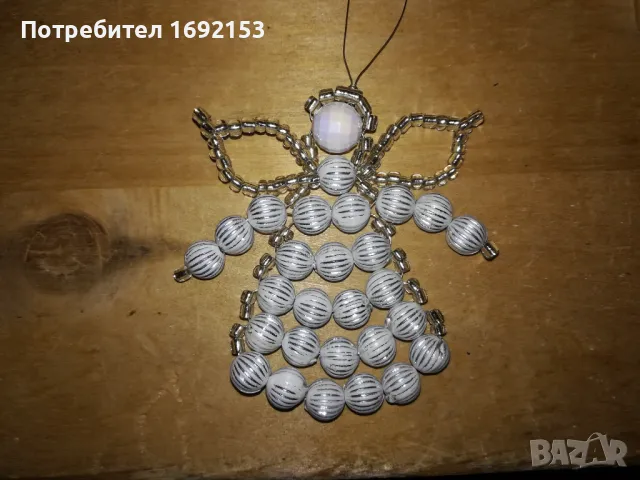 Ангелчета и снежинки - ръчно изработени, снимка 12 - Коледни подаръци - 35119745