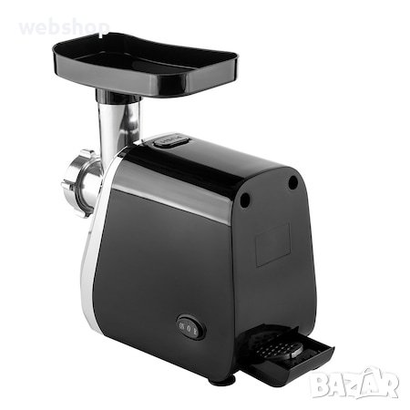 Месомелачка Muhler , 600W, Приставка за домати, 1.5 кг/ мин, смилане - 5 мм и 7 мм, Черна, снимка 5 - Месомелачки - 43240831