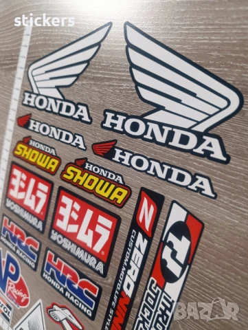 Стикери за ХОНДА Showa Yoshimura HRC Renthal Repsol и др., снимка 6 - Аксесоари и консумативи - 51368802