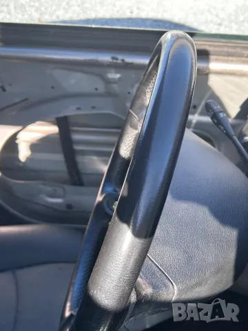 Оригинален кожен волан за Мерцедес Е класа W211 Facelift 2007 фейслифт волан , снимка 3 - Части - 49586133