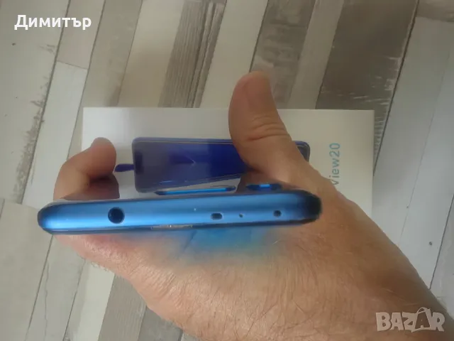 Honor View 20, Dual SIM, 128GB, 6GB RAM, 4G, Sapphire Blue + подаръци, снимка 6 - Други - 47820994