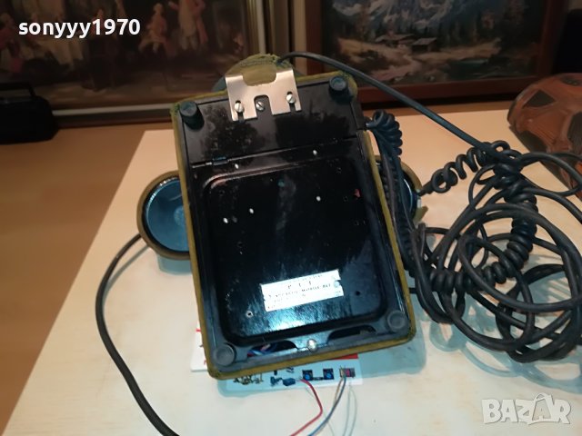 SOLD//ПОРЪЧАН⭐️РЕТРО ФРЕНСКИ ТЕЛЕФОН-АНТИКА 1958г 0210221000М, снимка 5 - Антикварни и старинни предмети - 38188324