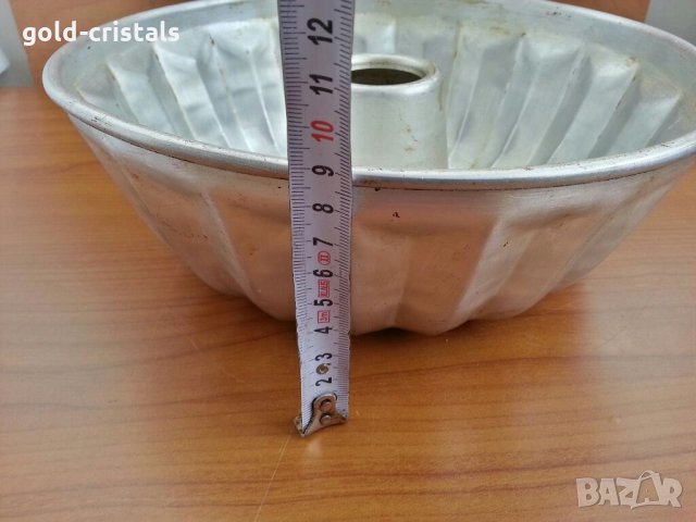 Алуминиева форма за кекс, снимка 4 - Антикварни и старинни предмети - 32339609