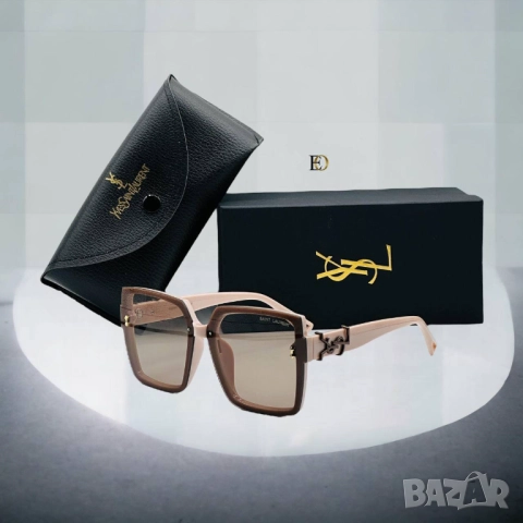 очила с черен обикновен калъф и ув защита ysl saint laurent, снимка 4 - Слънчеви и диоптрични очила - 51457946