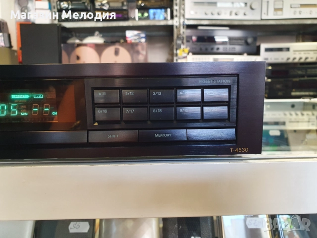 Тунер Onkyo T-4530 В отлично техническо и визуално състояние., снимка 5 - Декове - 41208565