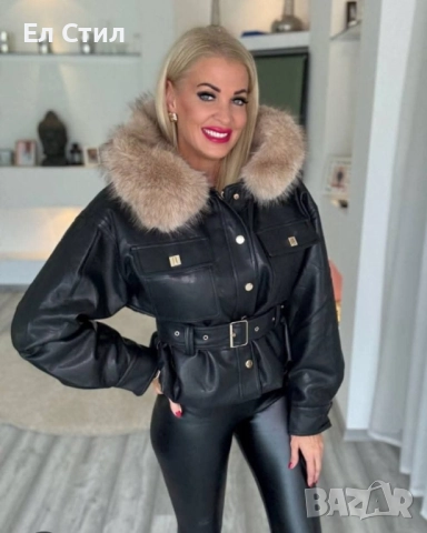 Vera дамско кожено яке , снимка 4 - Якета - 52230977
