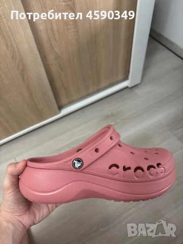 Оригинални Crocs , розови, чисто нови, снимка 8 - Други - 52891866