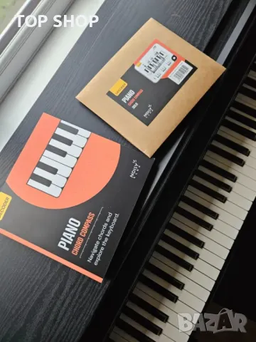 Инструмент за изучаване на акорди на пиано (Компас за акорди на пиано и книга), снимка 7 - Пиана - 49682764