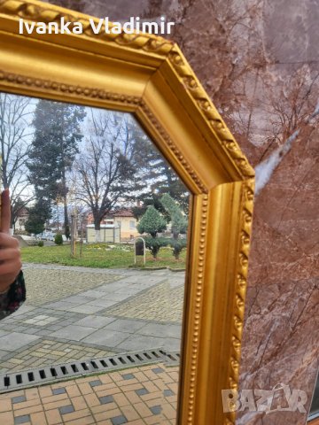 Италианско бароково огледало , снимка 2 - Огледала - 43334817