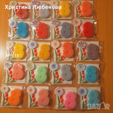 Сапунчета за 8 март, снимка 15 - Изкуствени цветя - 48733801